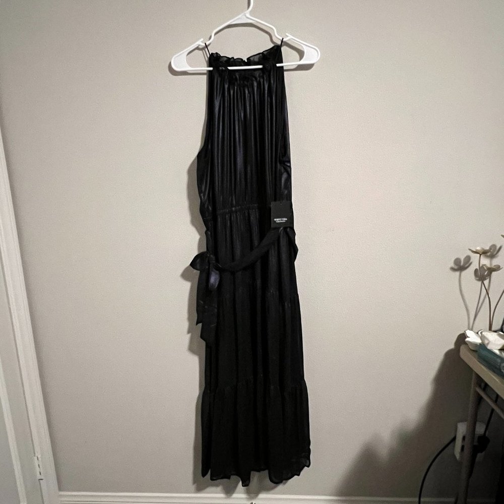 Simply Vera by Vera Wang Tiered Halter Dress (NWT)